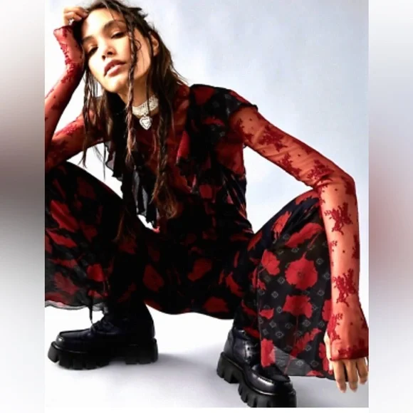 Free People NWOT Size XS Austyn Femme One Piece Jumpsuit NEW - Picture 3 of 8